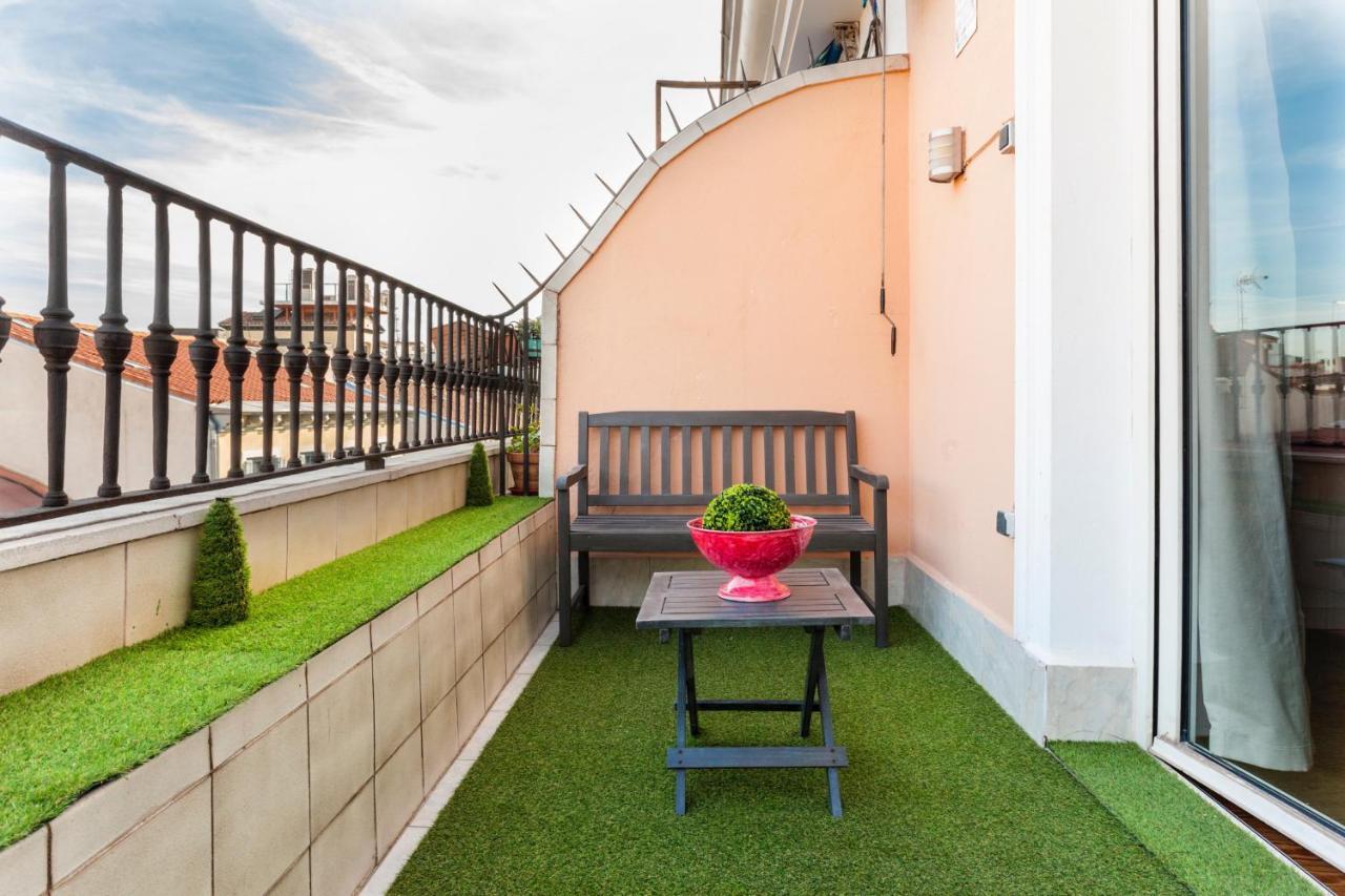 Apartamento Gran Via Terrace En Madrid Exterior foto