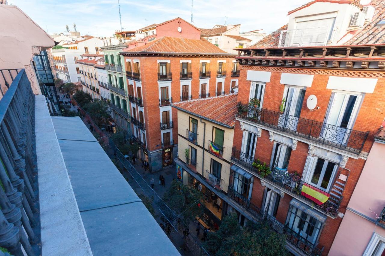 Apartamento Gran Via Terrace En Madrid Exterior foto